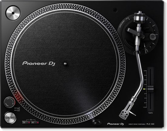 Pioneer PLX-500 Plattenspieler (DJ) mit Direktantrieb, schwarz