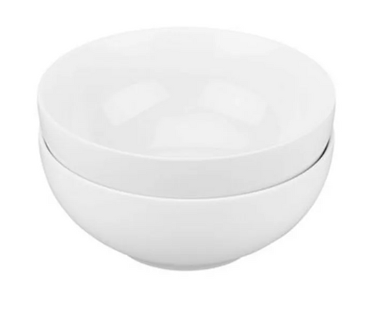 Rosenthal 2er-Set Müsliteller, Porzellan, 14 cm, Weiß