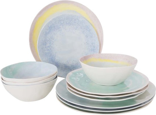 Bo-Camp – Pastell – Geschirr – Barfleur – 12-teilig