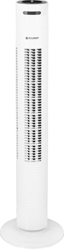 Sauber TFN-123627 Turmventilator 80 cm, weiß