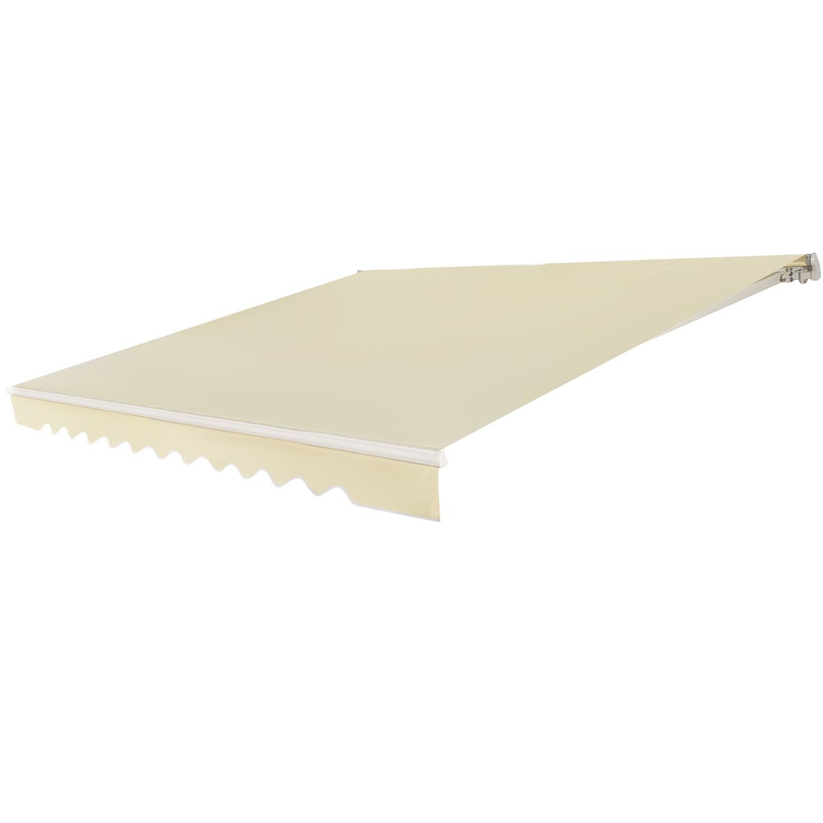 Coast Sonnenschirm für die Terrasse, ausziehbar mit Kurbel – 3 x 2,5 m – Beige