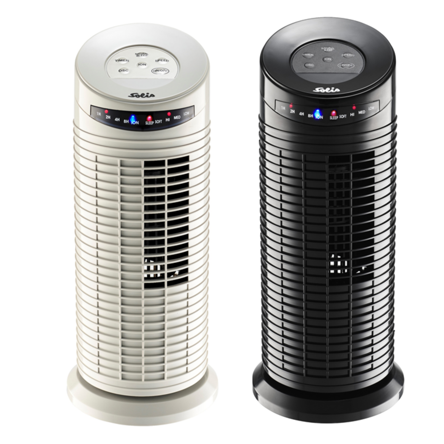 Solis Tower Fan 749 Turmventilator - 38 cm hoch - Schwarz