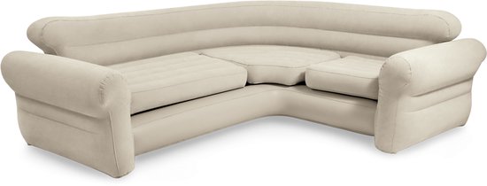 Intex Aufblasbares Ecksofa – 257 x 203 x 76 cm