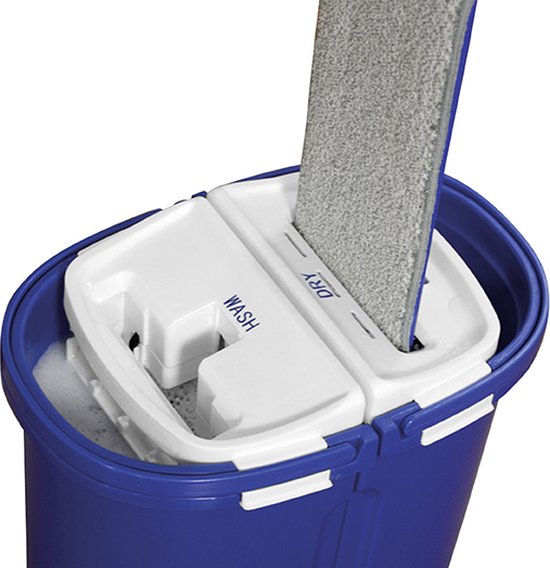 Livington Touchless Mop XXL – selbstreinigender Mopp – Haushaltshilfe 2019 – großes Fassungsvermögen von 7 Litern – automatisches Wischsystem – um 360 Grad drehbarer Mopp – Bodenreinigung – einfache Reinigung