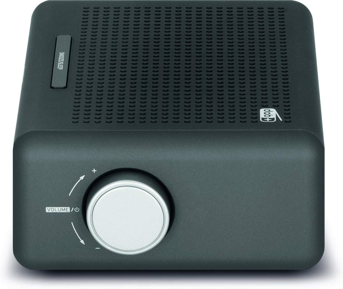 Nordmende Transita 115 Digitaler Radiowecker - DAB+/FM - 3W - Doppelalarm - OLED-Display - Anthrazit - 19,3 x 11,5 x 6,6 cm