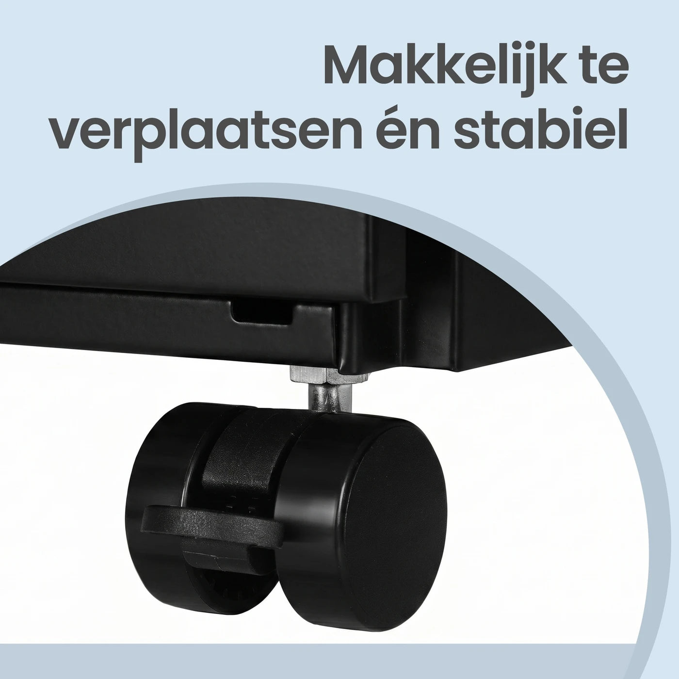 Ochama Matte Black abschließbarer mobiler Aktenschrank – 3 Schubladen, vormontiert, zur Aufbewahrung von Dokumenten und Büromaterial, 39 x 45,1 x 53,8 cm – Kompakte Aufbewahrungslösung für das Büro oder das Homeoffice