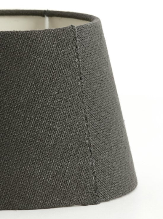 Light & Living – Lampenschirm LIVIGNO – 20 x 15 x 13 cm – Grau