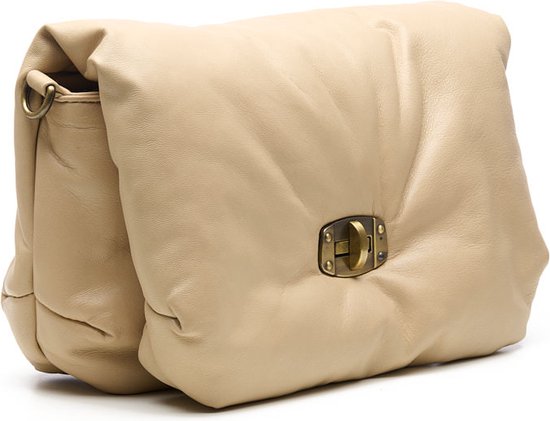 Chabo Bags - Diva Small - Umhängetasche - Crossbody Tasche - Leder - Creme