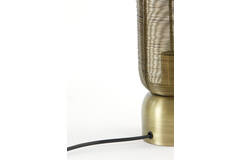 Lezuza Tischleuchte Ø11x39,5 cm - Antike Bronze - Elegantes und stimmungsvolles Design