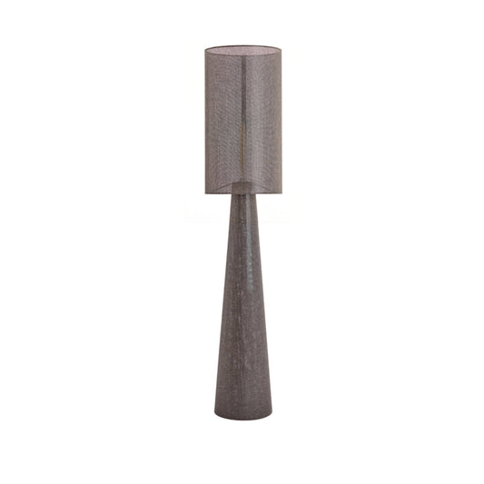 Micky Stehlampe – Leinen – Ø 38 × 180 cm – Braun
