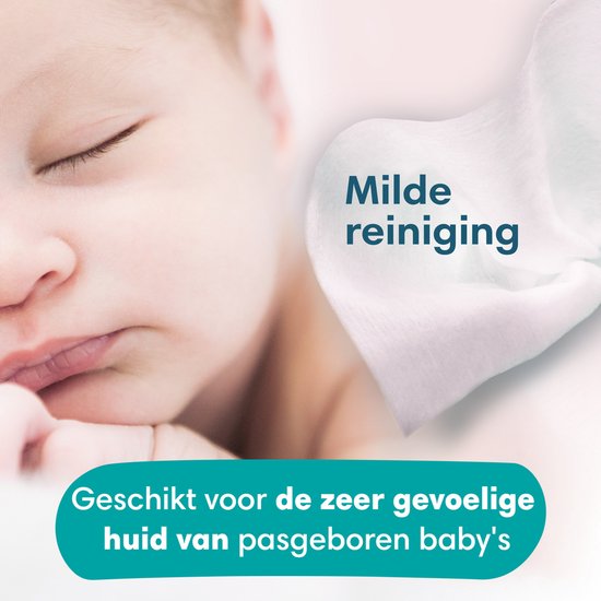 Pampers Sensitive Feuchttücher – 2-in-1: Sanfte Reinigung & Schutz – 0 % Kunststoff in den Tüchern – 24 Packungen à 52 Tücher = 1248 Babyfeuchttücher