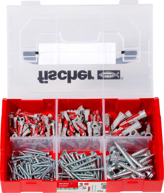 Fischer FixTainer DuoPower Dübel mit Schrauben