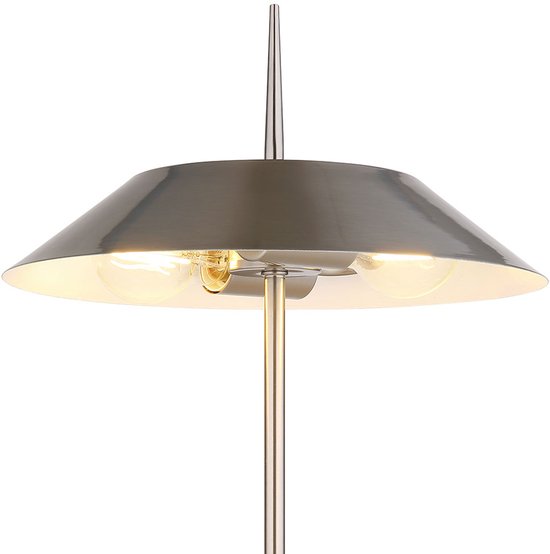 Tischlampe – Stahl – BRENLOR – Metall – Ø 30 cm – E27 – 21032N – Globo