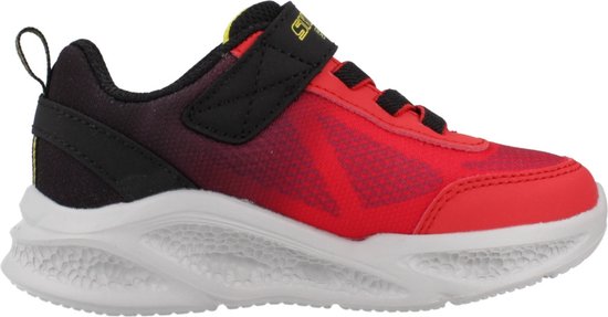 Skechers Meteor-Lights – Krendox 401495N-RDBK, für Jungen, Rot, Sneaker, Sportschuhe, Größe: 25