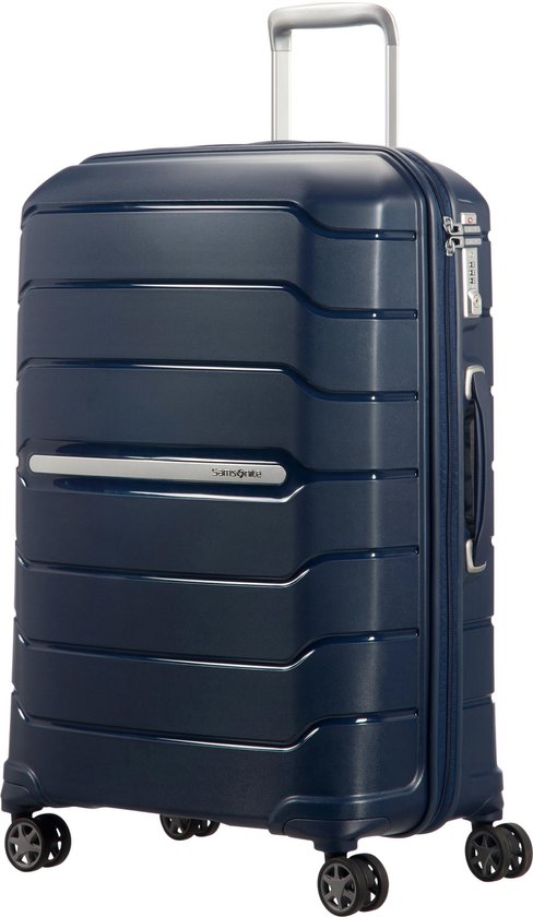 Samsonite Reisekoffer - Flux Spinner 68/25 Expandable (Medium) Marineblau