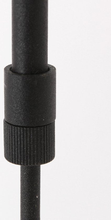 Steinhauer Pendelleuchte Bande - schwarz - Metall - 3320ZW