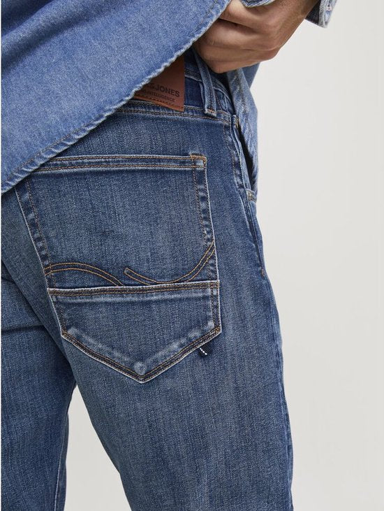 JACK & JONES Glenn Fox slim fit - Herrenjeans - Denim blau