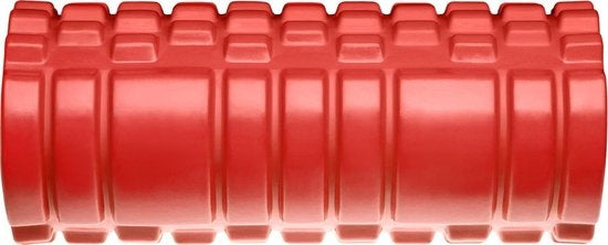 tectake - Yoga-Massagerolle Schaumstoffrolle rot - 402844