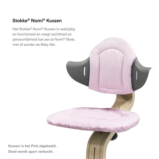 Stokke Nomi-Kissen, Mickey Signature – Für Weichheit und Komfort auf dem Nomi-Stuhl und -Kinderstuhl – Für Kinder ab 6 Monaten – Wendbar und maschinenwaschbar