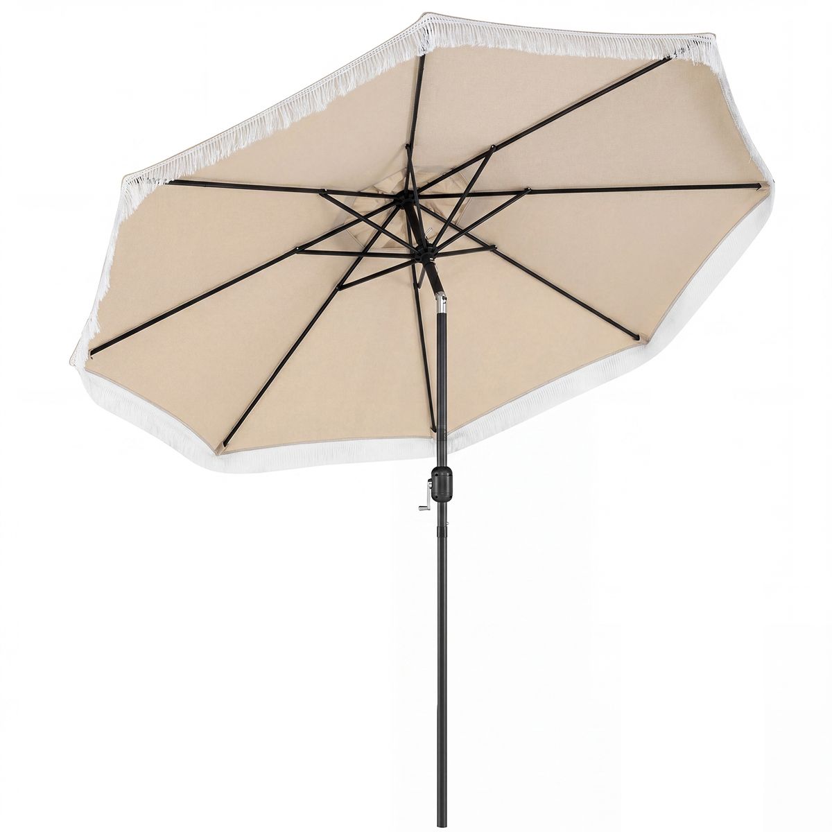 Coast-Sonnenschirm mit Schwenk- und Neigungsfunktion – 270 cm Durchmesser – stabile Metallstreben – beige