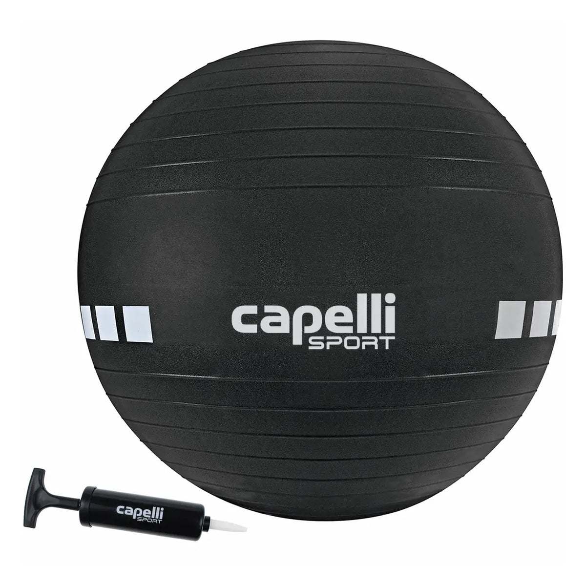Capelli Sport Fitnessball 75 cm – Pannensicher & rutschfest – Bis zu 150 kg – Für Yoga & Core-Training