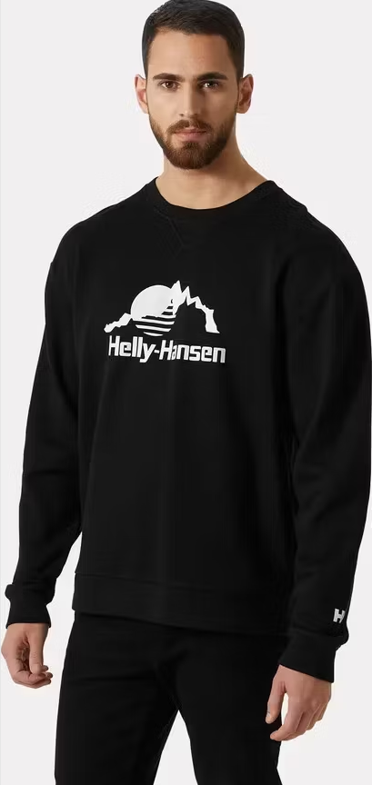 Helly Hansen Yu Crew Pullover 2.0 - Größe L - Schwarz