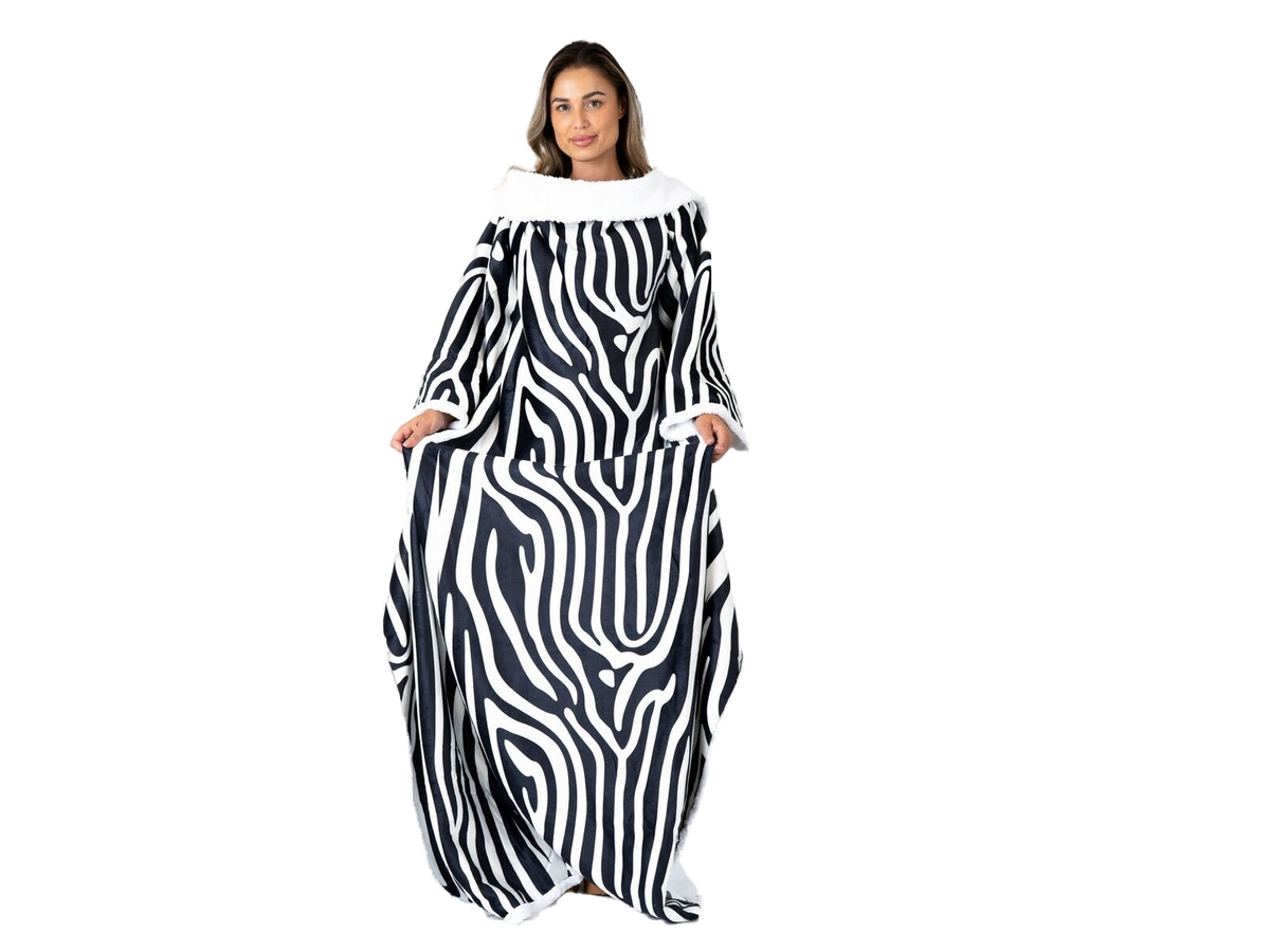Cosas Noony Decke mit Ärmeln – Weiches Fleece & Sherpa – 180 x 130 cm  HTML-Beschreibung: