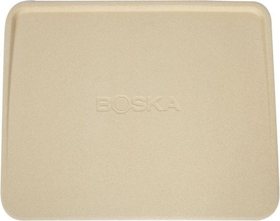 Boska Pizzastein Deluxe Rechteck - Für den Backofen - Knusprige Pizza - 40x32 cm - BBQ Zubehör