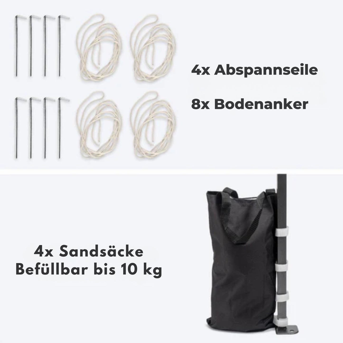 LifeGoods Partyzelt Pavillon - 3x3 m - Mit Seitenwänden - Leicht aufbaubar - Faltbar - Wasserdicht - Inkl. Tragetasche mit Rädern - Beige