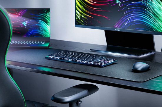 Razer DeathStalker V2 Pro Tenkeyless – Kabellose Gaming-Tastatur – TKL – RGB – QWERTY – Schwarz