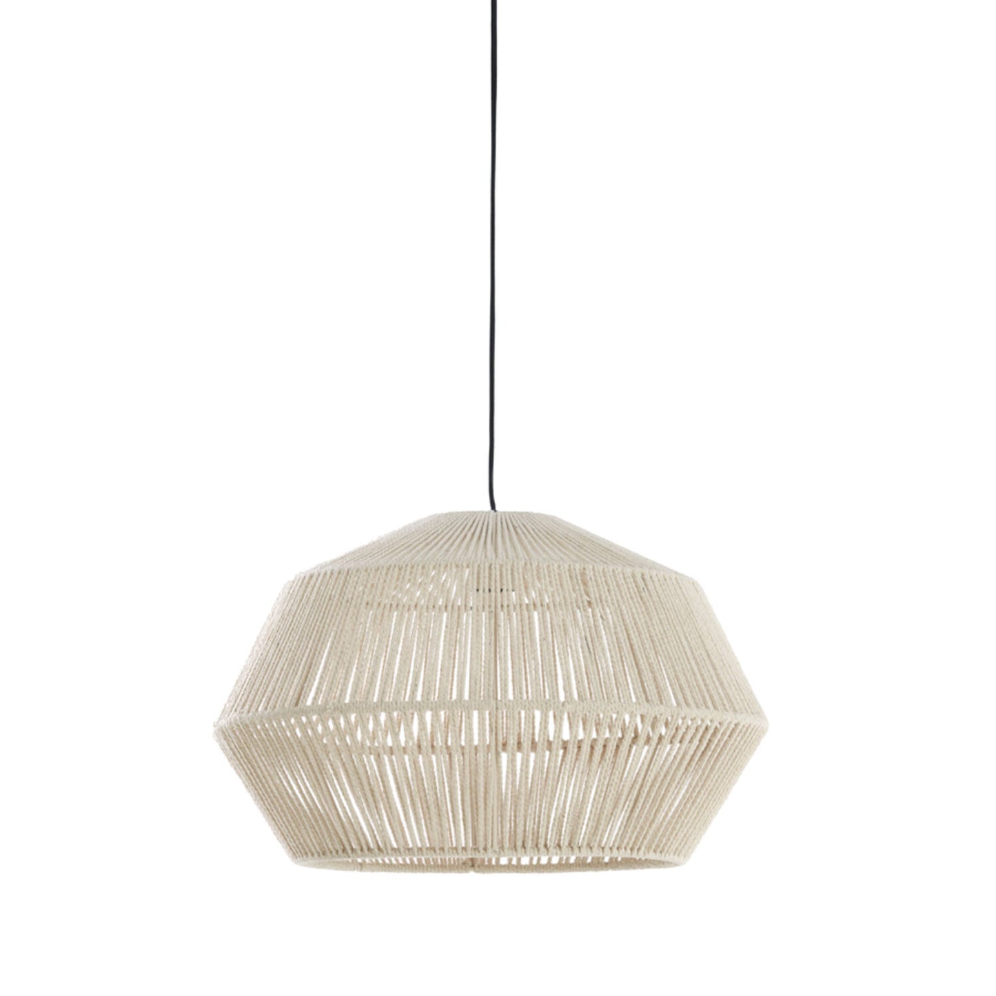 Light & Living Deya Hängeleuchte Creme – Ø 49 x 30 cm – Metall