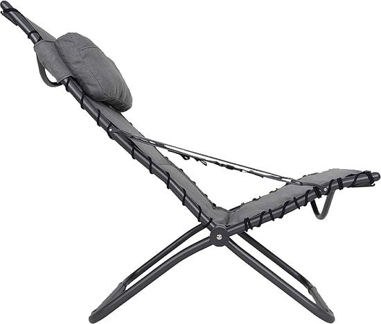 Crespo – Loungesessel – AP/262 – Tex-Comfort – Hellgrau