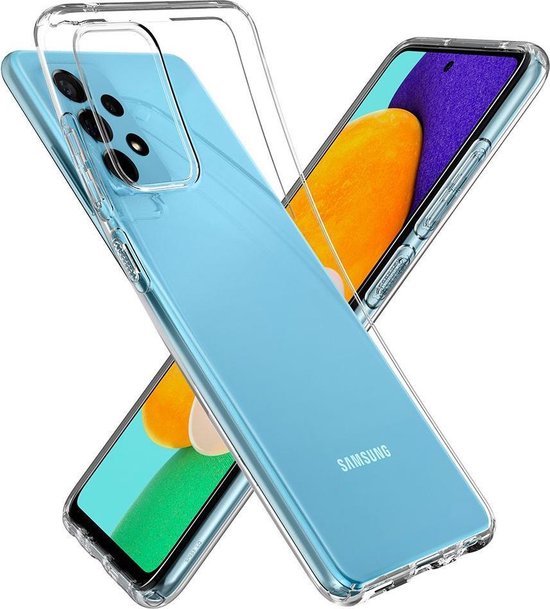 Spigen Liquid Crystal Backcover geeignet für Samsung Galaxy A72 Hülle - Transparent
