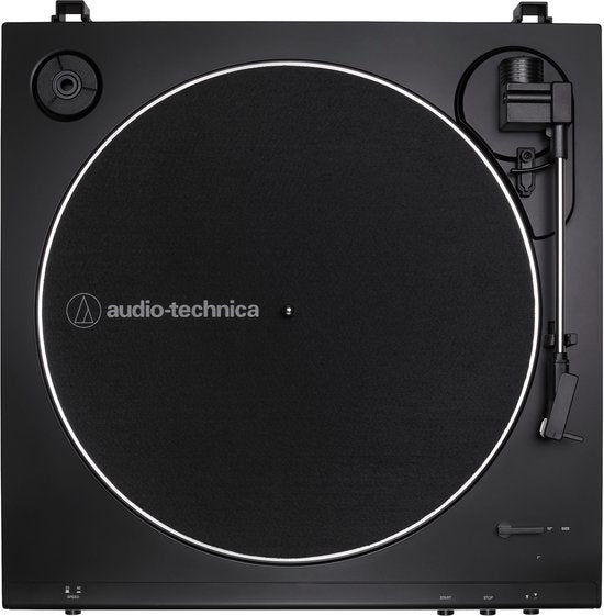 Audio-Technica AT-LP60XUSB Plattenspieler mit Riemenantrieb, grau, metallic