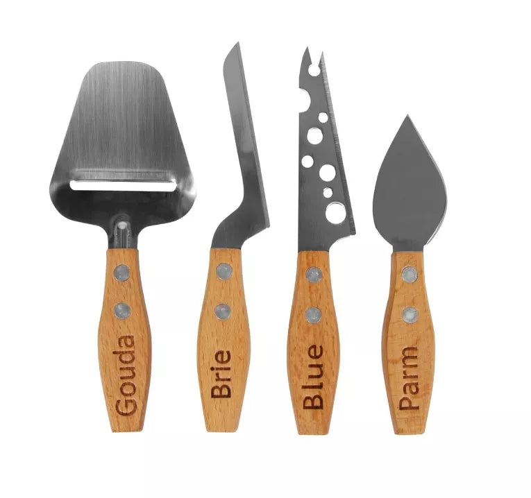Boska Mini Genf - ONLY BRIE Messer - Multifunktional - Silber/Braun