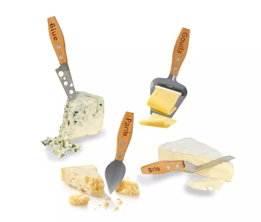 Boska Mini Genf - ONLY BRIE Messer - Multifunktional - Silber/Braun