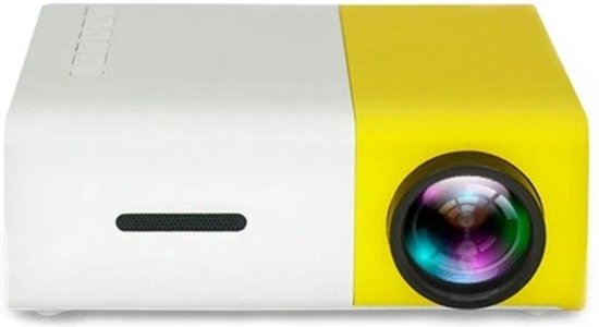Mini-Beamer - 320 x 240 - USB - HDMI - Weiß - Gelb - 50 Lumen YG-300