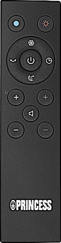 Princess Turmventilator 348700 – Intelligenter Heiz- und Kühl-Turm – 2-in-1-Design – App-gesteuert – Timer-Funktion – 102 cm – Schwarz