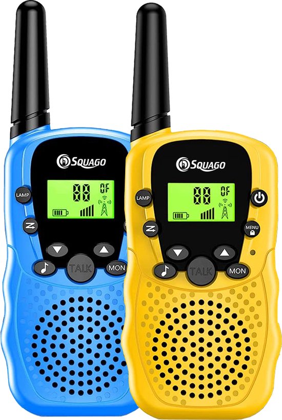 Squago Walkie Talkie 2 Stück - Für Kinder & Erwachsene - WalkieTalkie