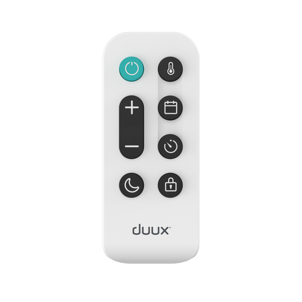 Duux Edge 2000 Smart Konvektor Heizung - Mit Timer & Eco-Modus - 2000 W - Weiß