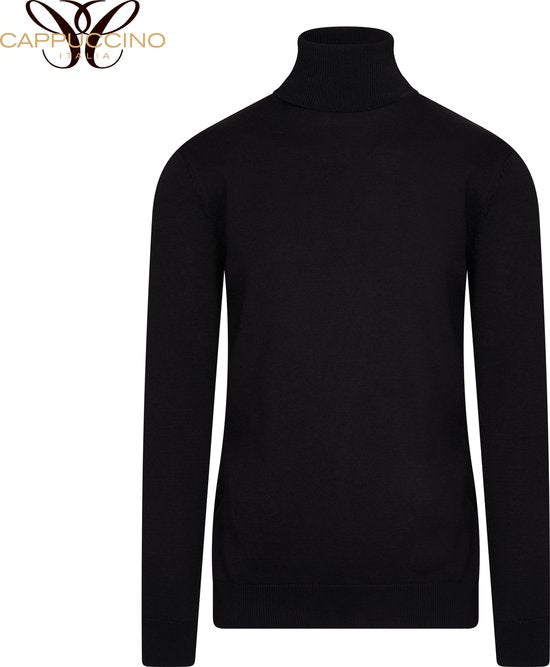 Cappuccino Italia - Herren Pullover Colt Pullover Schwarz - Schwarz - Größe L