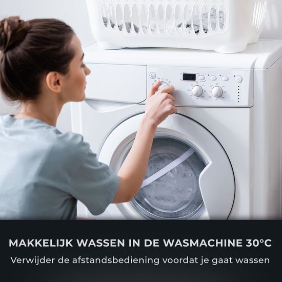 STAUS&BACH CozySnug - Elektrische Unterbettdecke für 1 Person (100W) - Wärmedecke mit 6 Heizstufen und Timer (2, 4 und 6 Stunden) - Waschbare Decke - 150x80 cm - Grau