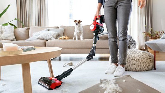 Bosch BCS711PET – Stabstaubsauger – Rot