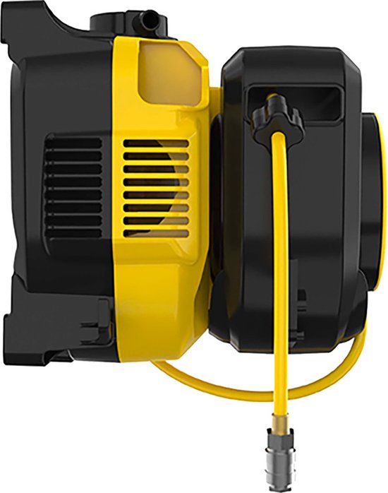 Stanley Compressor, ölfreier Luftkompressor mit selbstaufrollender Kabeltrommel, Wandmontage, 1,5 PS, 8 bar, ohne Tank