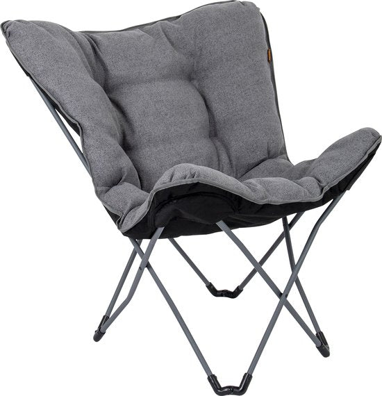 Bo-Camp - Urban Outdoor - Schmetterlingsstuhl - Grainger - L - Nika - Grau