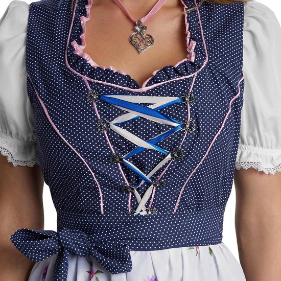Dressforfun Mini-Dirndl Garching Modell 2 XXL - Faschingskostüm Kostüm Halloween Faschingskostüm Partykleid Faschingskostüm Partykleid - 304669