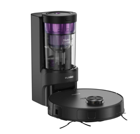 Eureka E20 Plus Roboterstaubsauger – 8000 Pa – LiDAR – Wischen – 5200 mAh – Schwarz – 35 x 35 x 9,7 cm