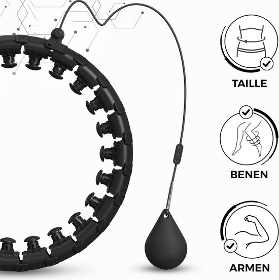Fitness Hula Hoop - Hula Hoop mit Gewicht - Hoop Fitness - Sport Hula Hoop - Hula Hoop