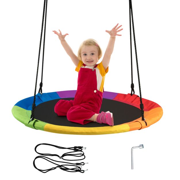 Coast Swing - Bis zu 150Kg - φ100cm - Oxford Stoff - Bis zu 180cm hoch - Mehrfarbig