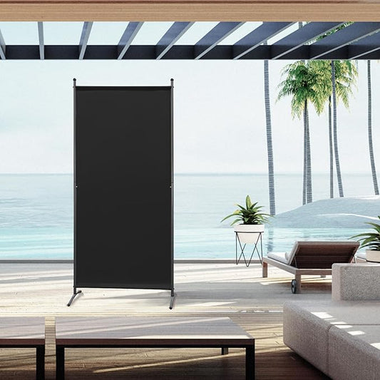 Angel Living Room Screens - 1-teilig - Raumteiler - faltbar - Schwarz - 80 x 180cm